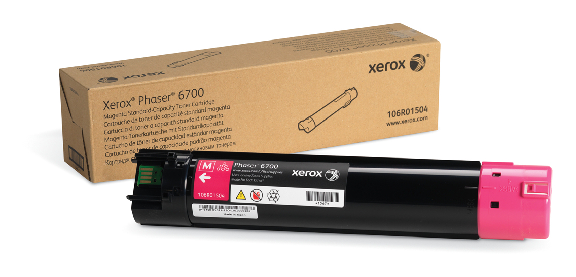 Tóner - Xerox, 106R01504STANDARD CARTRIDGE MAGENTA