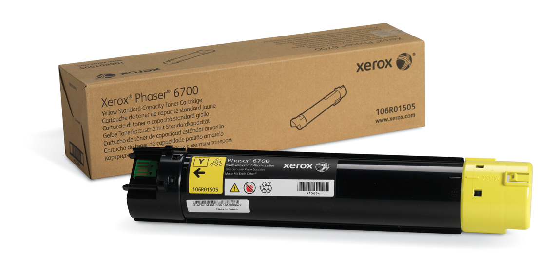 Tóner - Xerox, 106R01505STANDARD CARTRIDGE YELLOW
