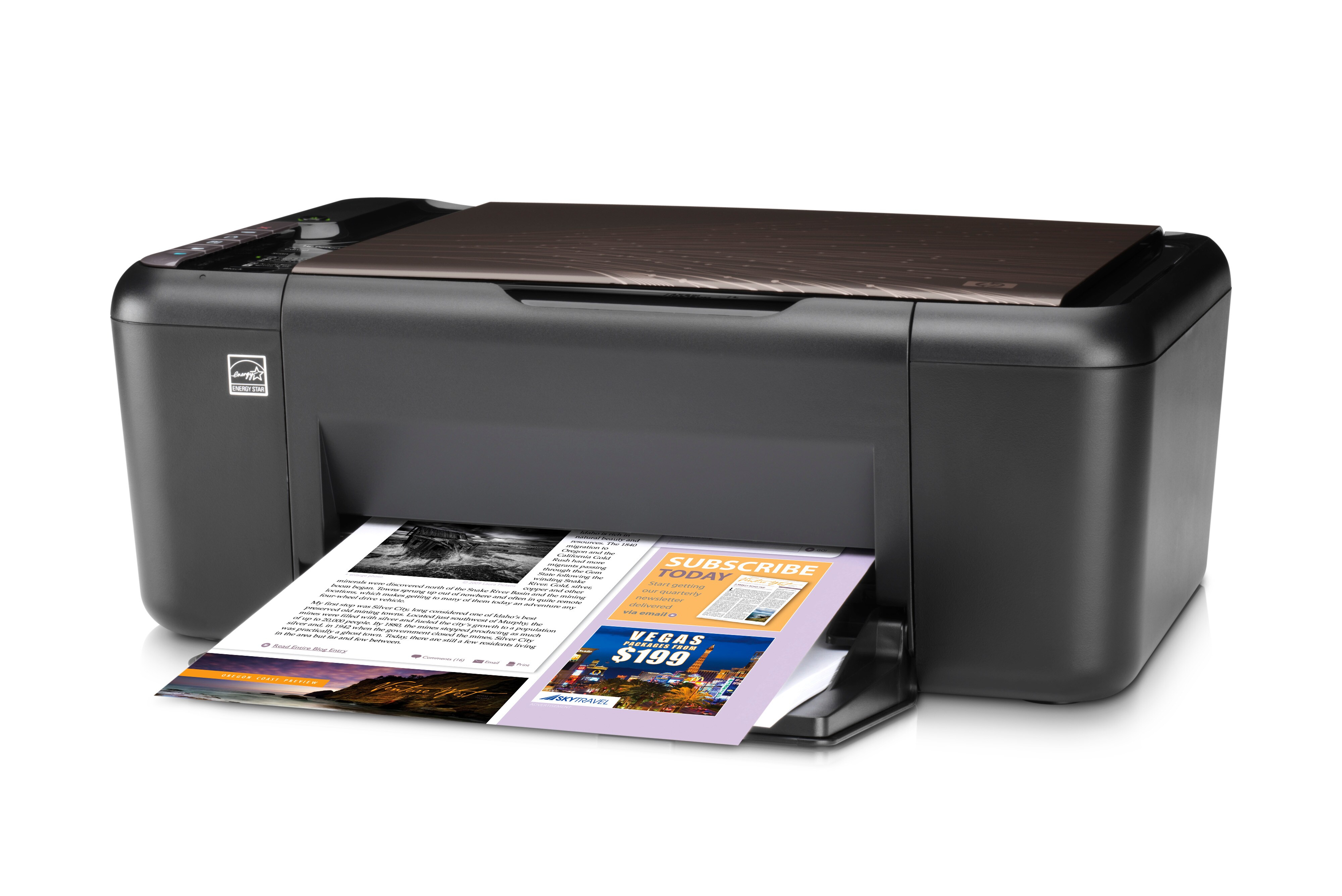 Impresora multifunción - HP DJ3520 con pantalla LCD, WiFi + cartucho 364