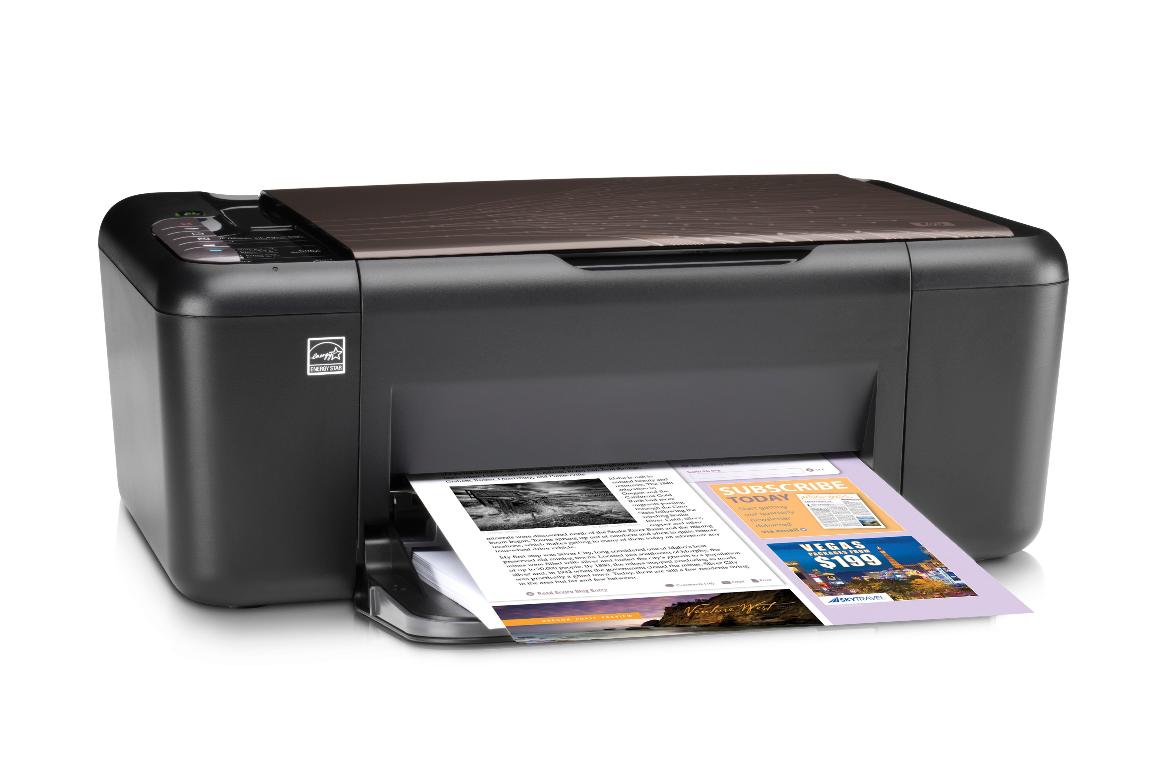 Impresora multifunción - HP DJ3520 con pantalla LCD, WiFi + cartucho 364
