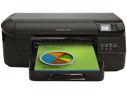 Impresora - HP Officejet Pro 8100 con WiFi e impresión móvil
