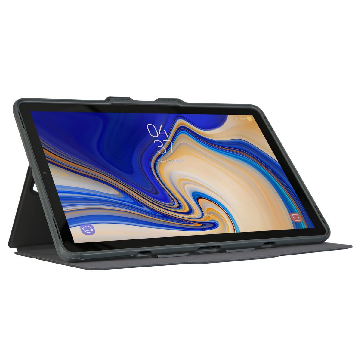 Funda para tablet - Targus THZ751GL, Para Samsung Galaxy Tab S4, 10.5 '', Negro