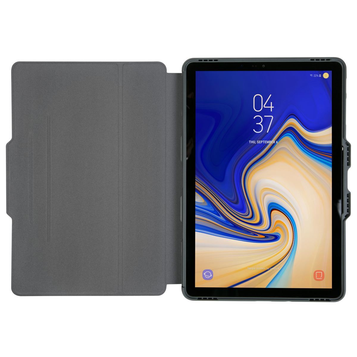 Funda para tablet - Targus THZ751GL, Para Samsung Galaxy Tab S4, 10.5 '', Negro