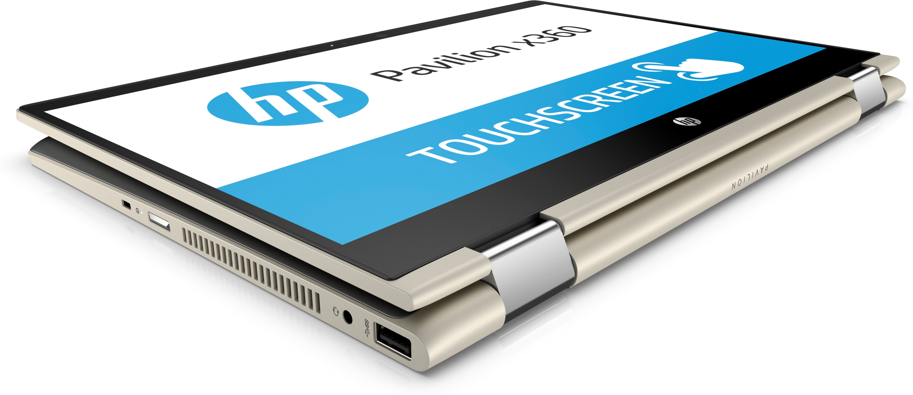 Convertible 2 en 1 - HP Pavilion x360 14-cd0009ns, 14" FHD, Pant. Tàctil, Intel® Core™ i5-8250U, 8GB, 256 GB, W10, Plata