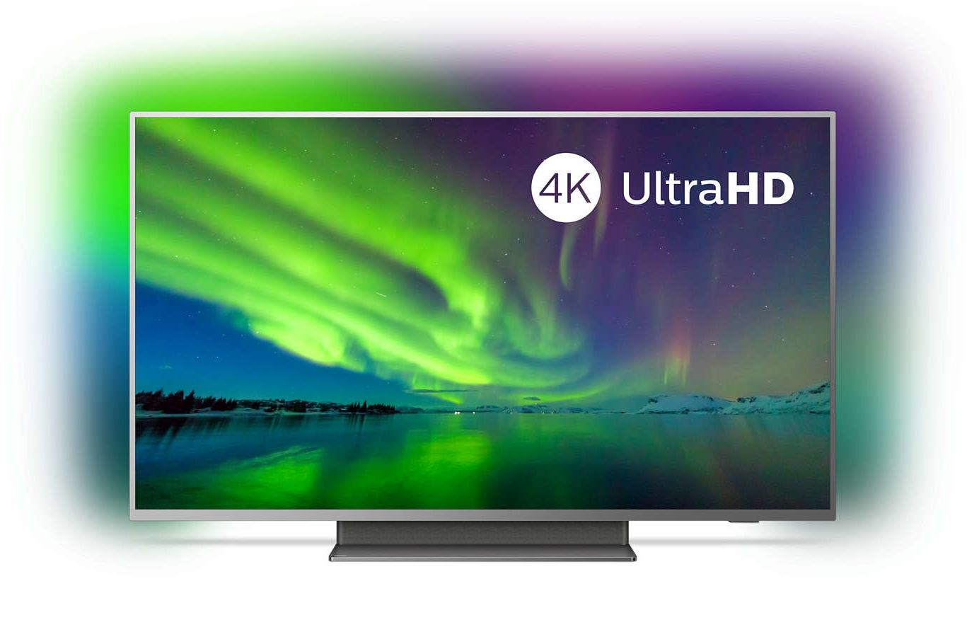 TV LED 50" - Philips 50PUS7504, UHD 4K, HDR 10+, Ambilight 3 lados, Android TV, P5, Barra de sonido