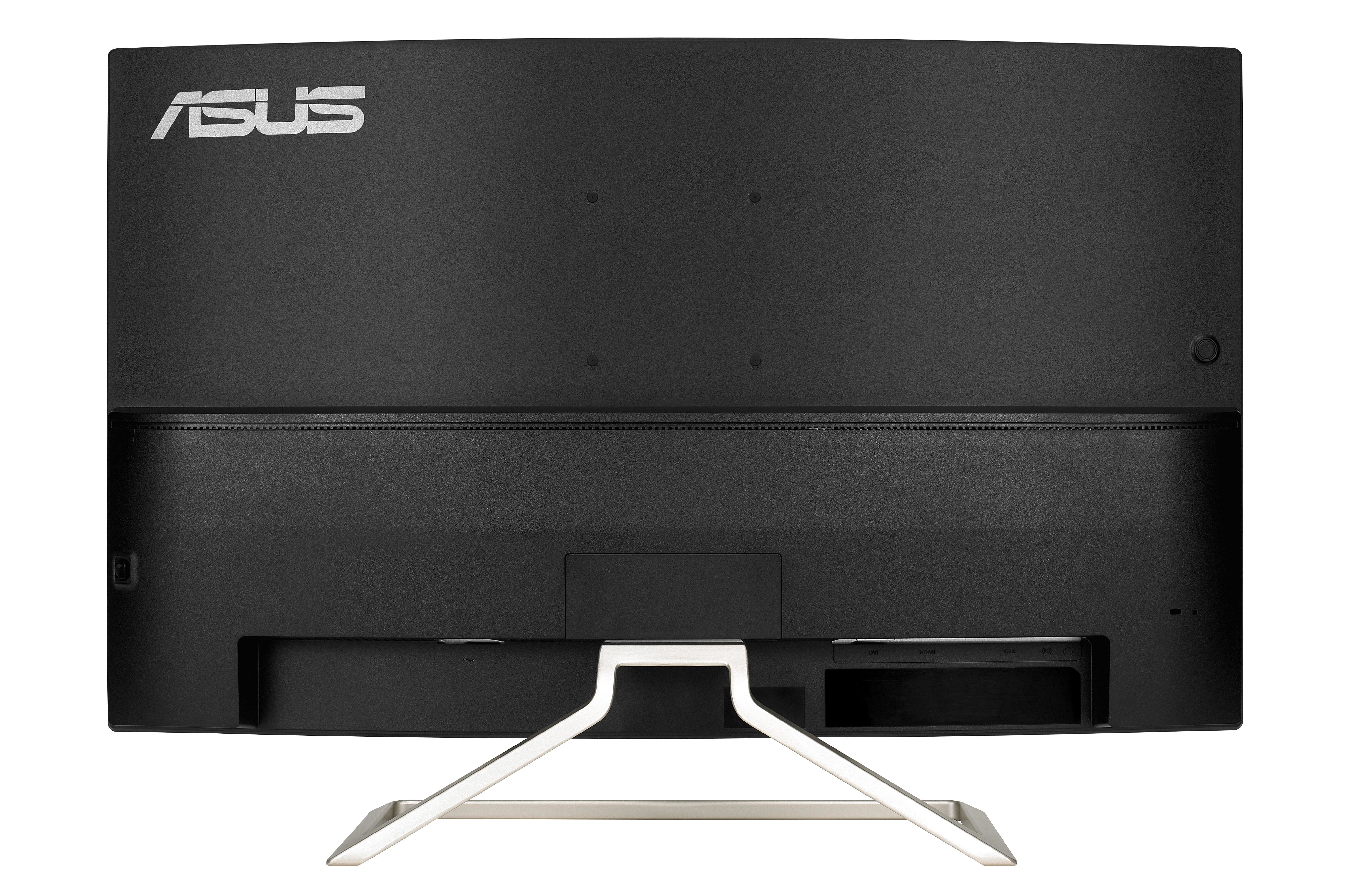 Monitor Gaming - ASUS VA326H, 31.5", Full HD, VA, Curvo, 4 ms, 144Hz, Antiparpadeo, Negro