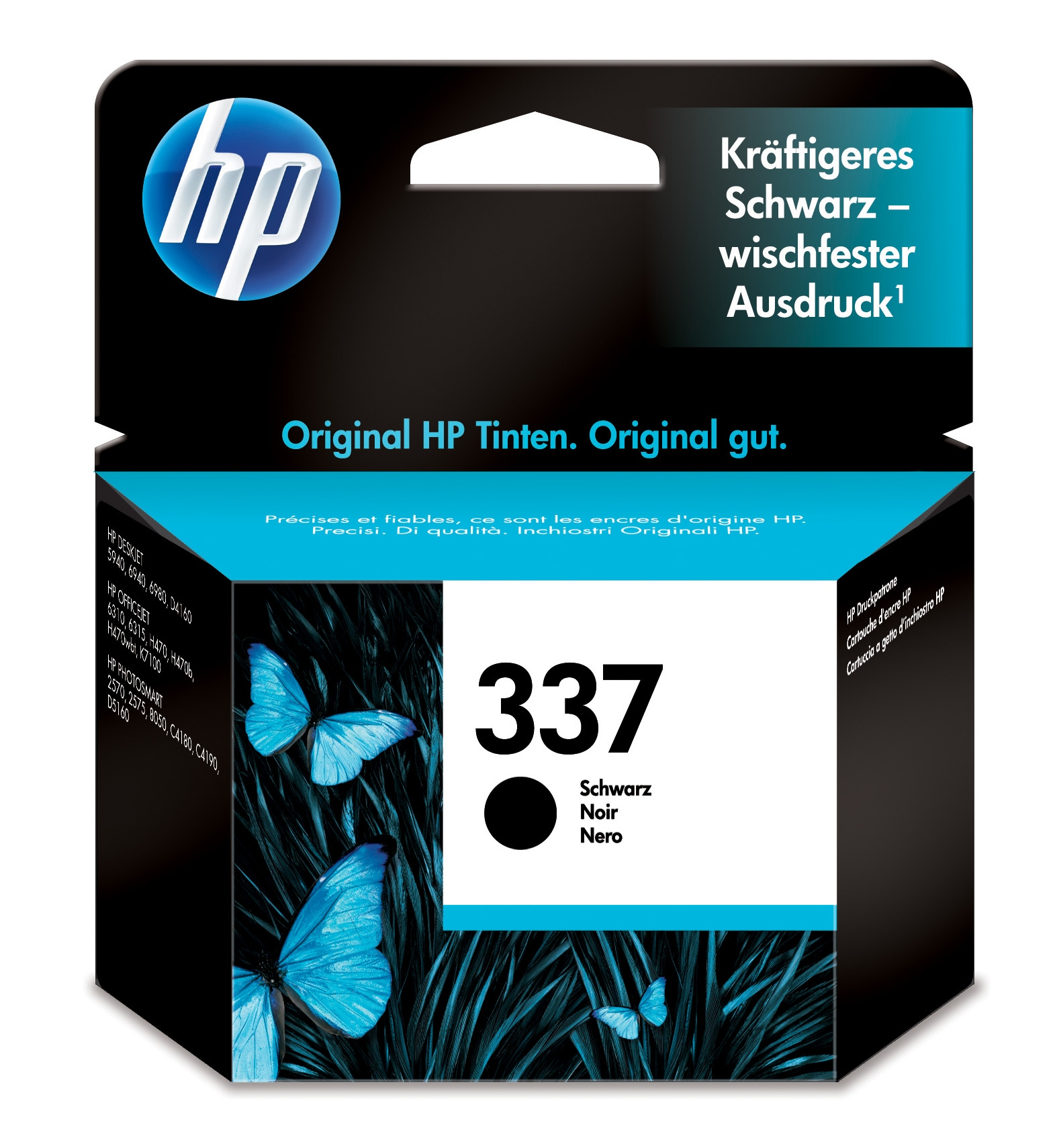 Cartucho de tinta - HP 337, Negro, C9364EE