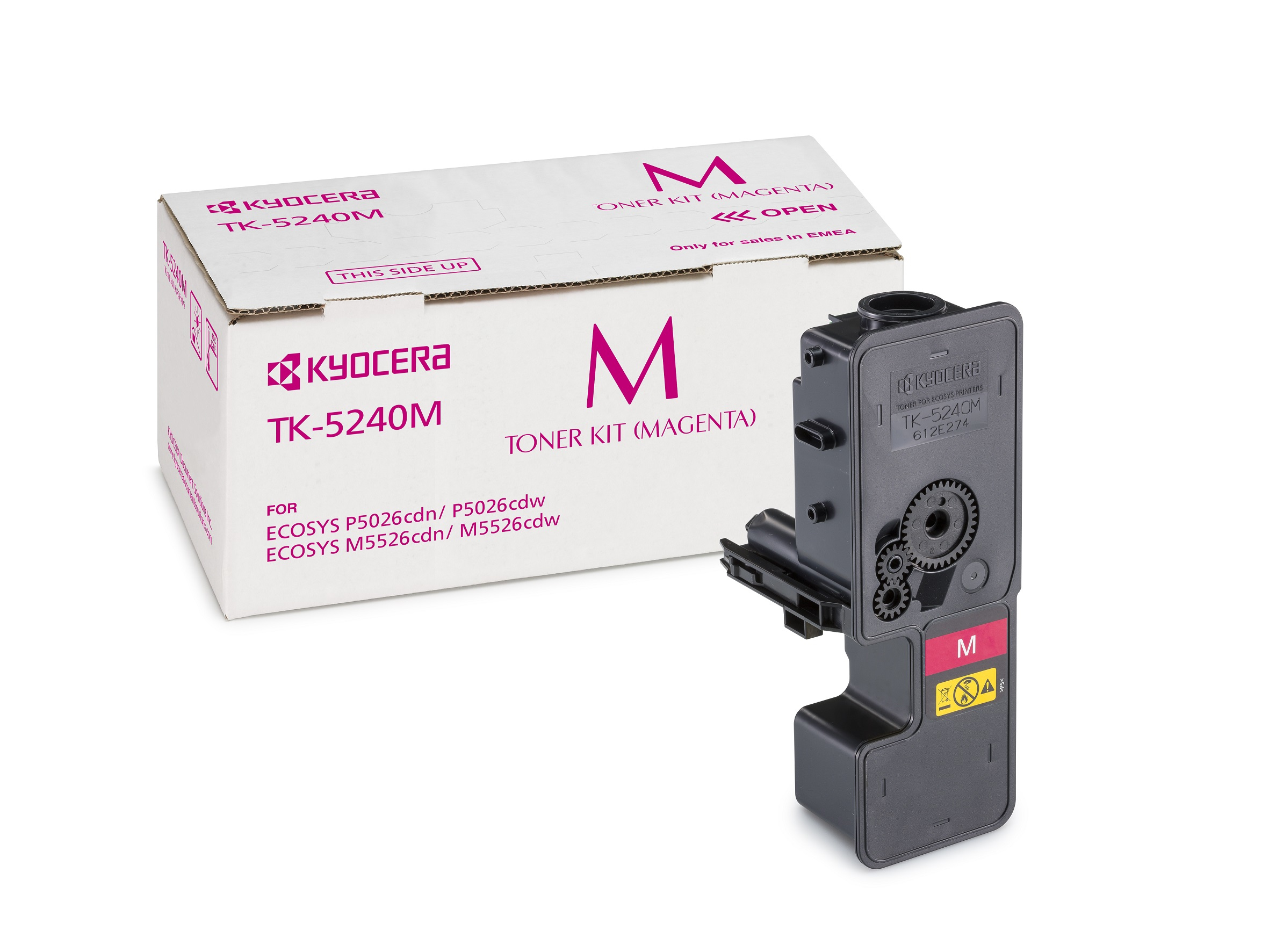 Tóner de láser - KYOCERA TK-5240M, 3000 Páginas, Magenta