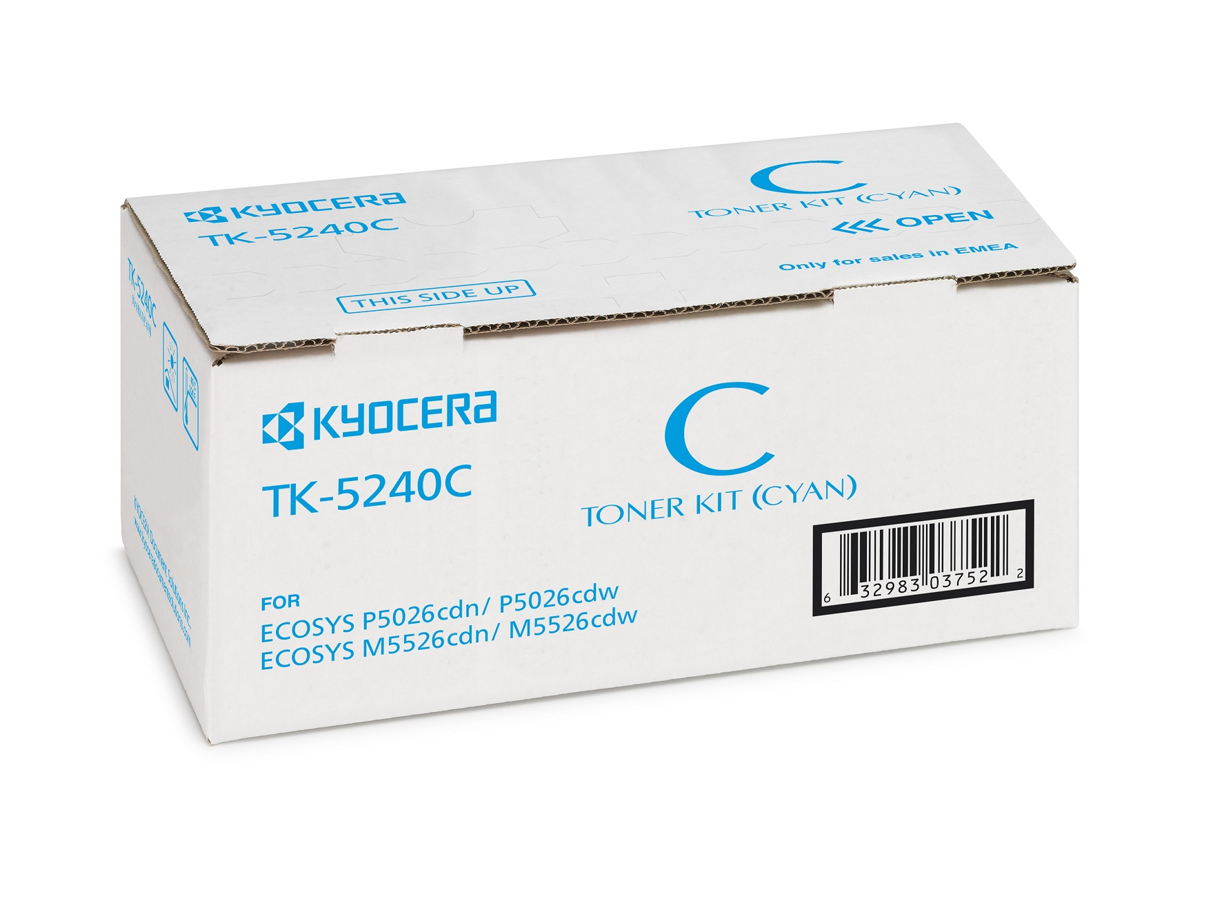 Tóner de láser - KYOCERA TK-5240C, 3000 páginas, cian