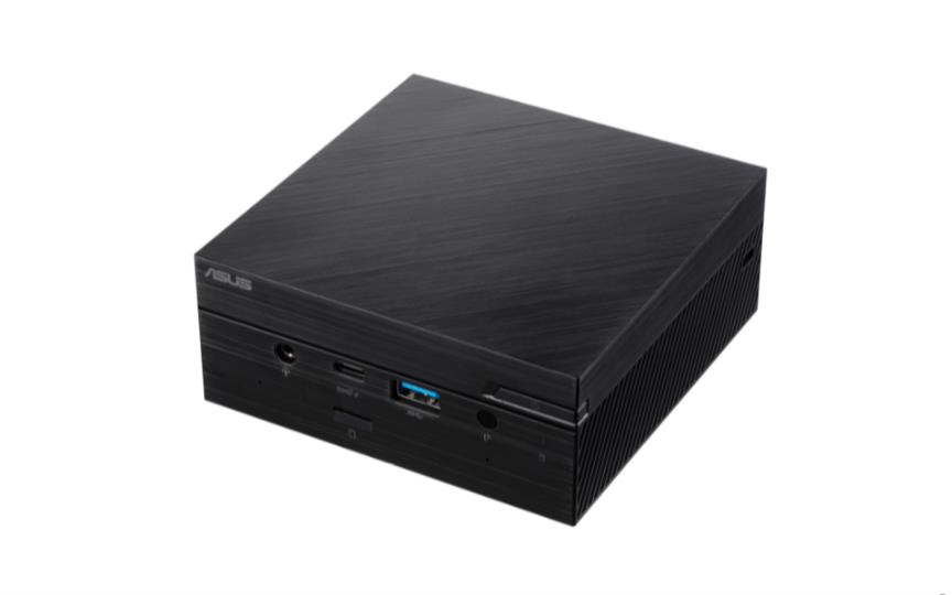 Mini PC - ASUS PN62-BB5004MD, Intel® Core™ i5-10210U, Sin almacenamiento, Sin sistema operativo, Negro
