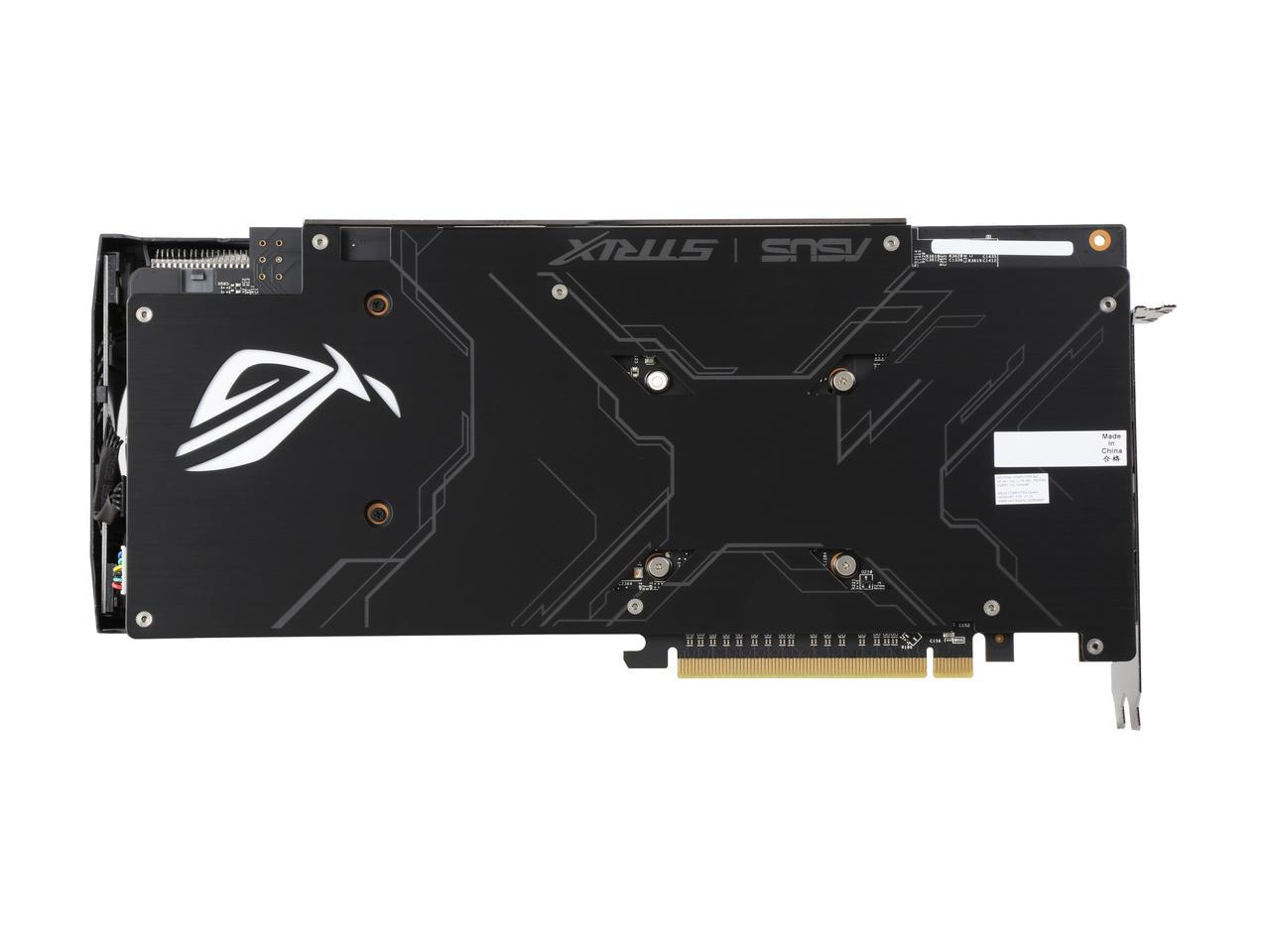 Tarjeta gráfica gaming - ASUS AMD ROG-STRIX-RX580-8G, 8 GB, GDDR5, 1360 MHz