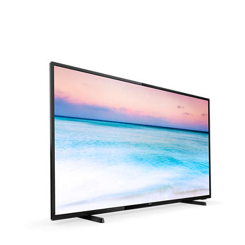 TV LED 70" - Philips 70PUS6504/12, 4K Ultra HD, HDR 10+, Pixel Precise Ultra HD, 20 W, Dolby Atmos, Negro