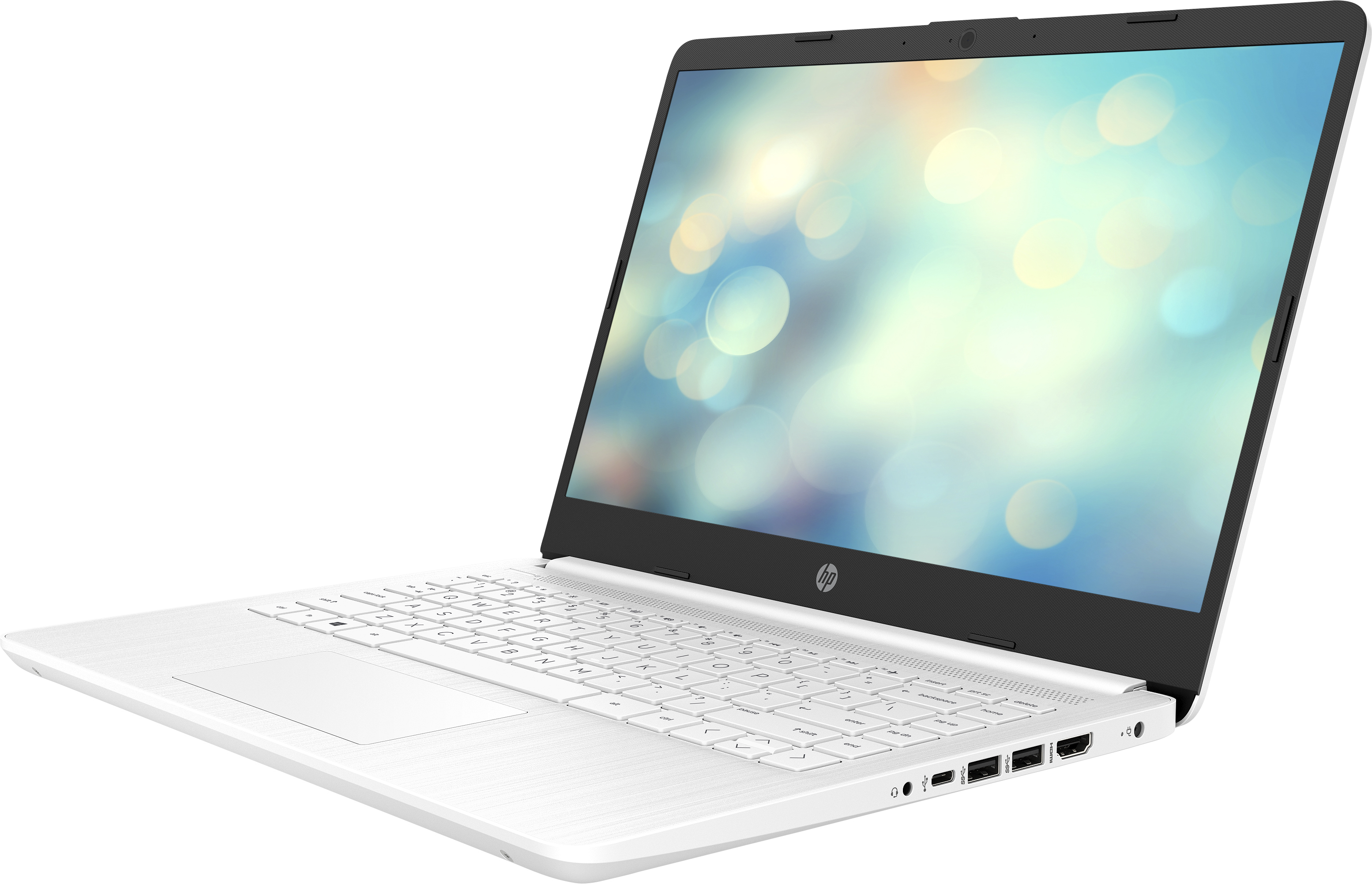 Portátil - HP Notebook 14s-dq1007ns, 14" HD, Intel® Core™ i3-1005G1, 8 GB RAM, 512 GB SSD, FreeDOS, Blanco