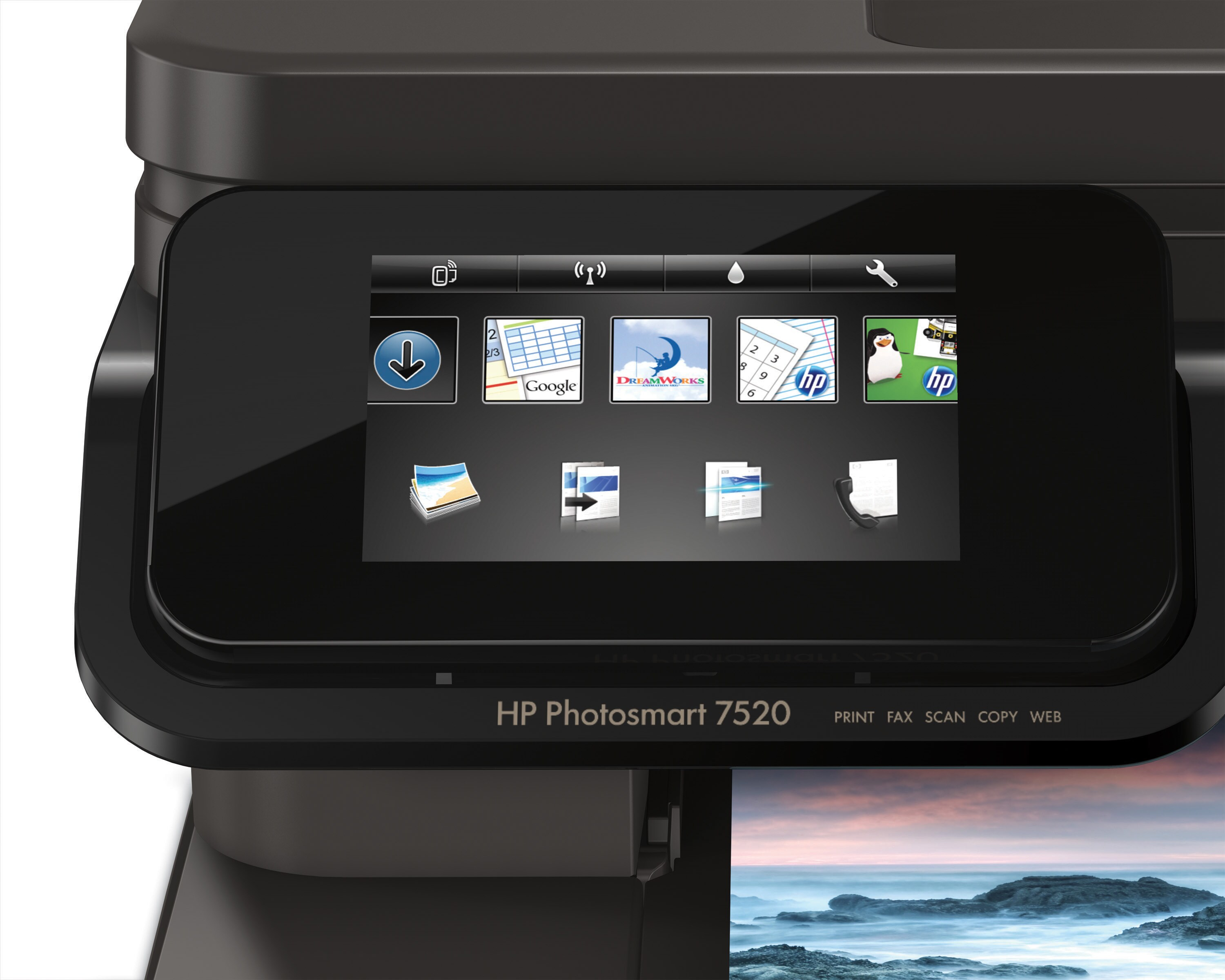 Impresora Multifunción - HP Photosmart 7520 con WiFi e impresión móvil