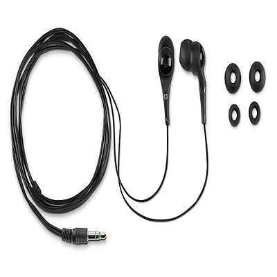 Auriculares con Micrófono - HP, HP H1000 IN-EARHEADPHONES Negro SP