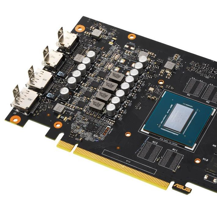 Tarjeta gráfica - ASUS ROG Strix GeForce GTX1650 Super Advanced, 4GB GDDR6, Ventiladores Axial-Tech, BIOS Dual