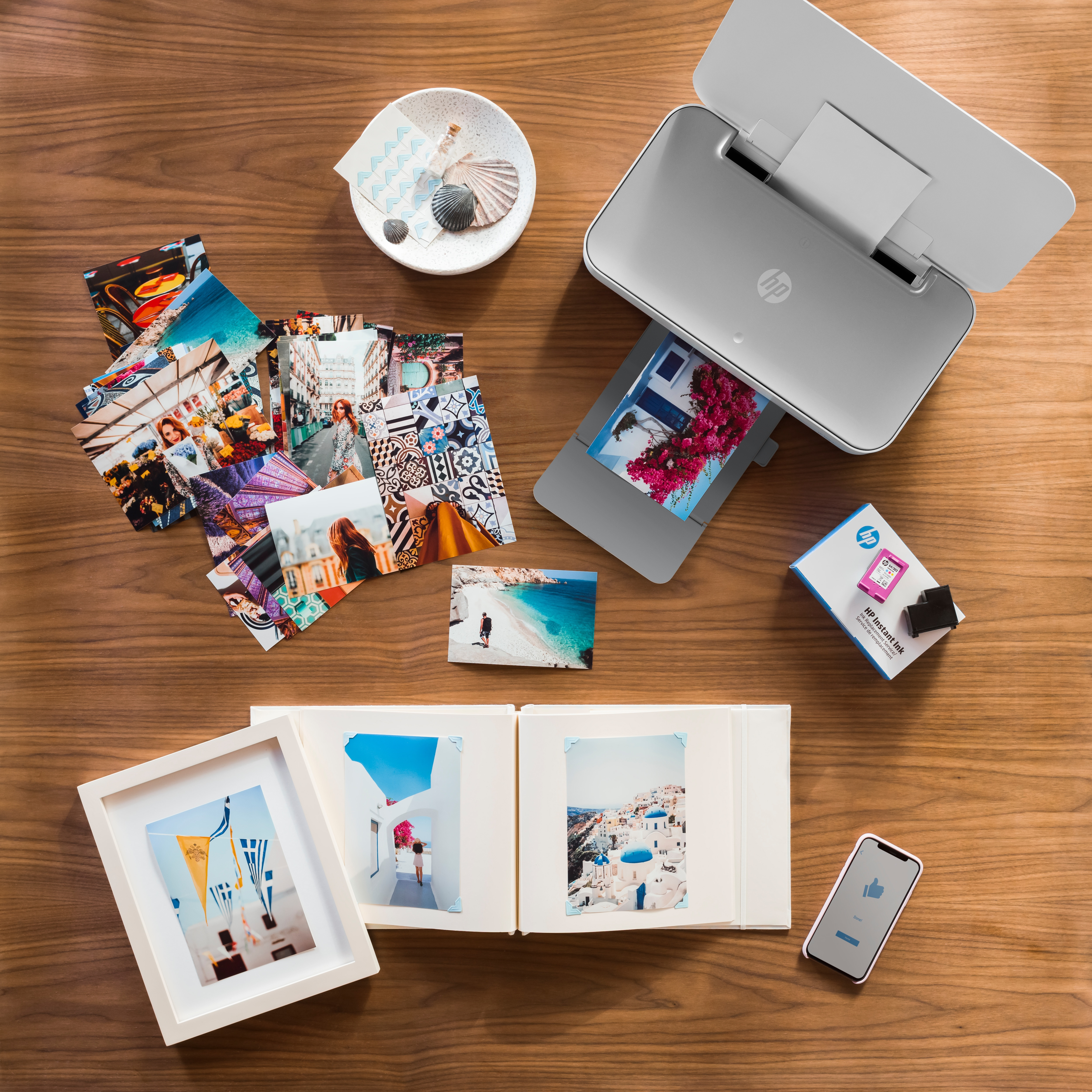 Impresora multifunción - HP Tango X, Color, 8 ppm, Wifi, Compatible con HP Instant Ink