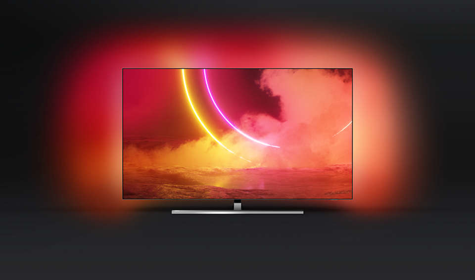 TV OLED 55" - Philips 55OLED855/12, UHD 4K, Philips P5, Negro