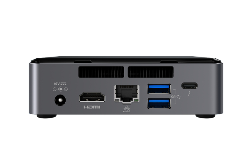 Mini PC - Intel NUC7i7BNKQ, Intel® Core i7-7567U, 16 GB RAM, 512 GB SSD, Windows 10