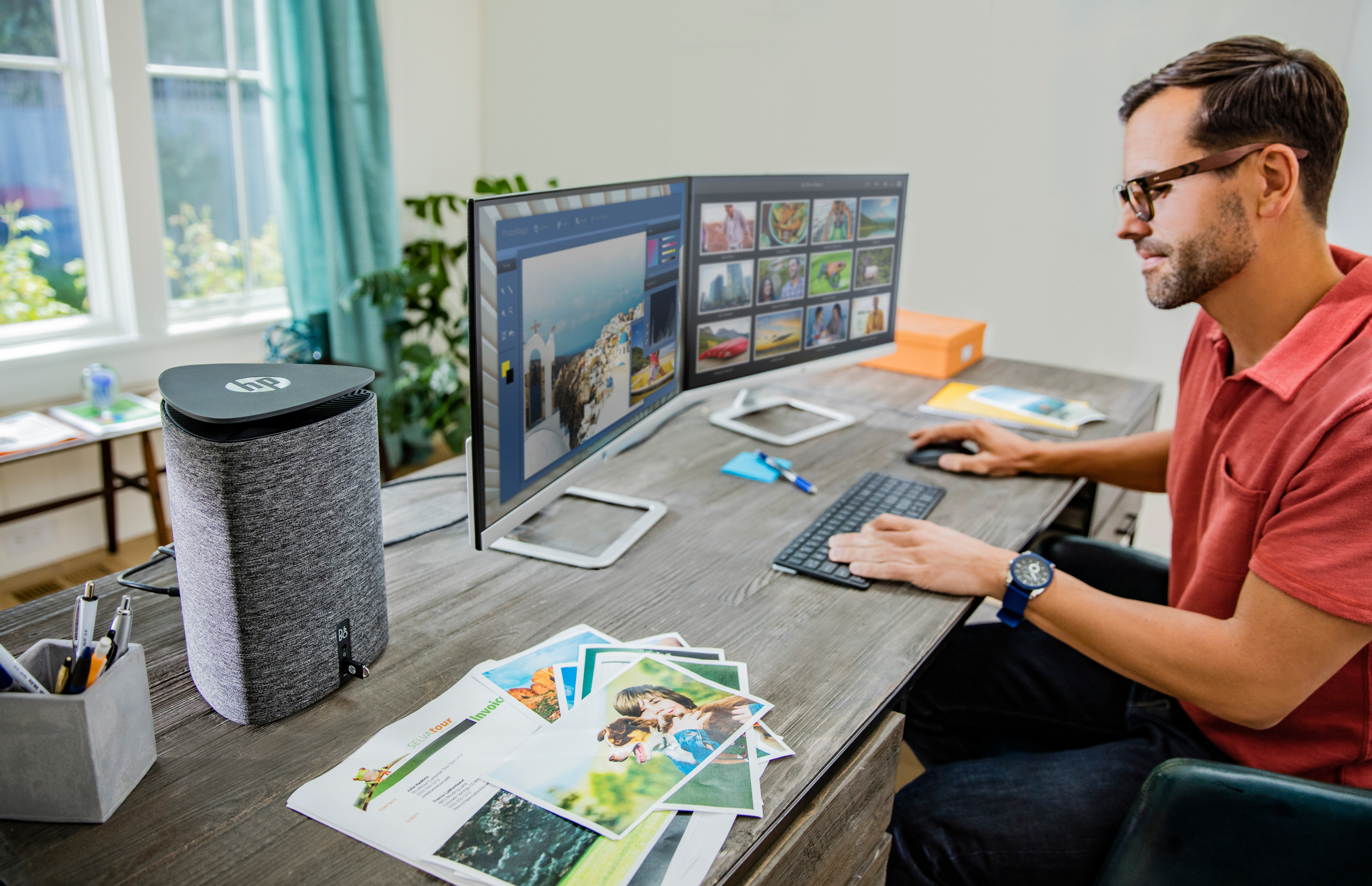 PC Sobremesa - HP Pavilion Wave 600-a002ns, i5-6400T, 8GB DDR4, 1TB, W10
