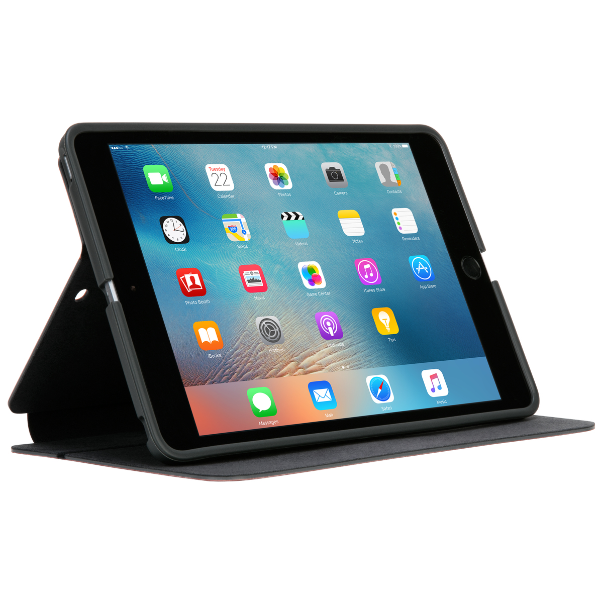Funda - Targus Click-in, para iPad mini 4,3,2,1, Oro rosa
