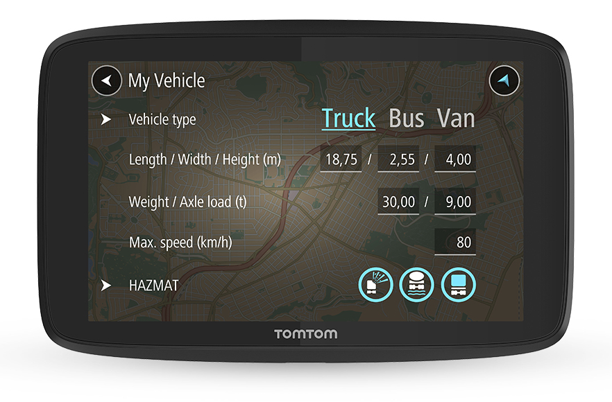 GPS - TomTom GO Professional 620, 6", Vehículos grandes, Europa, Bluetooth