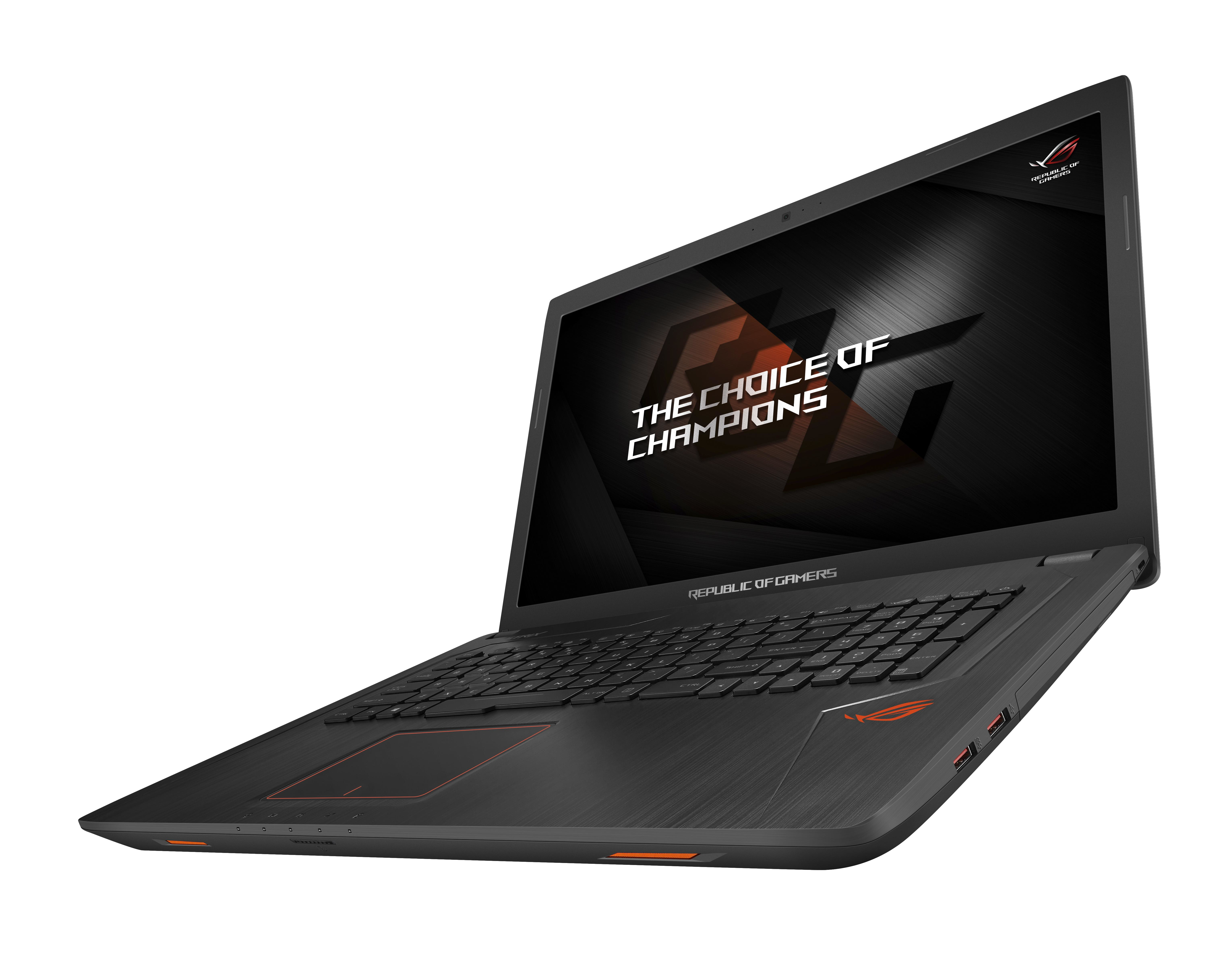 Portátil gaming - ASUS GL753VD-GC011, 17.3", i7-7700HQ, GTX1050, RAM 8GB, 1TB HDD+128GB SSD, Negro