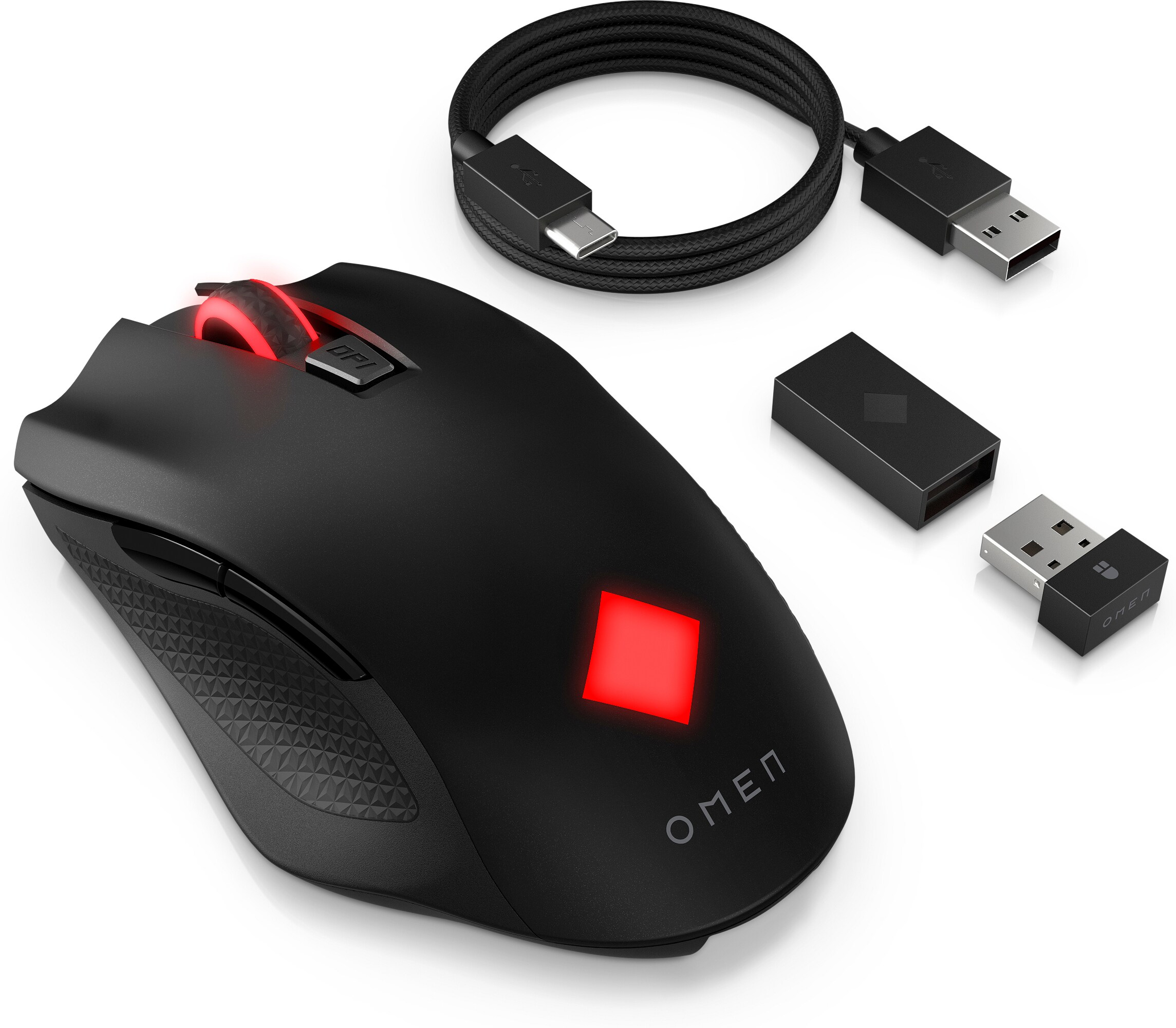 HP OMEN Vector Wireles Gaming-Maus, Schwarz