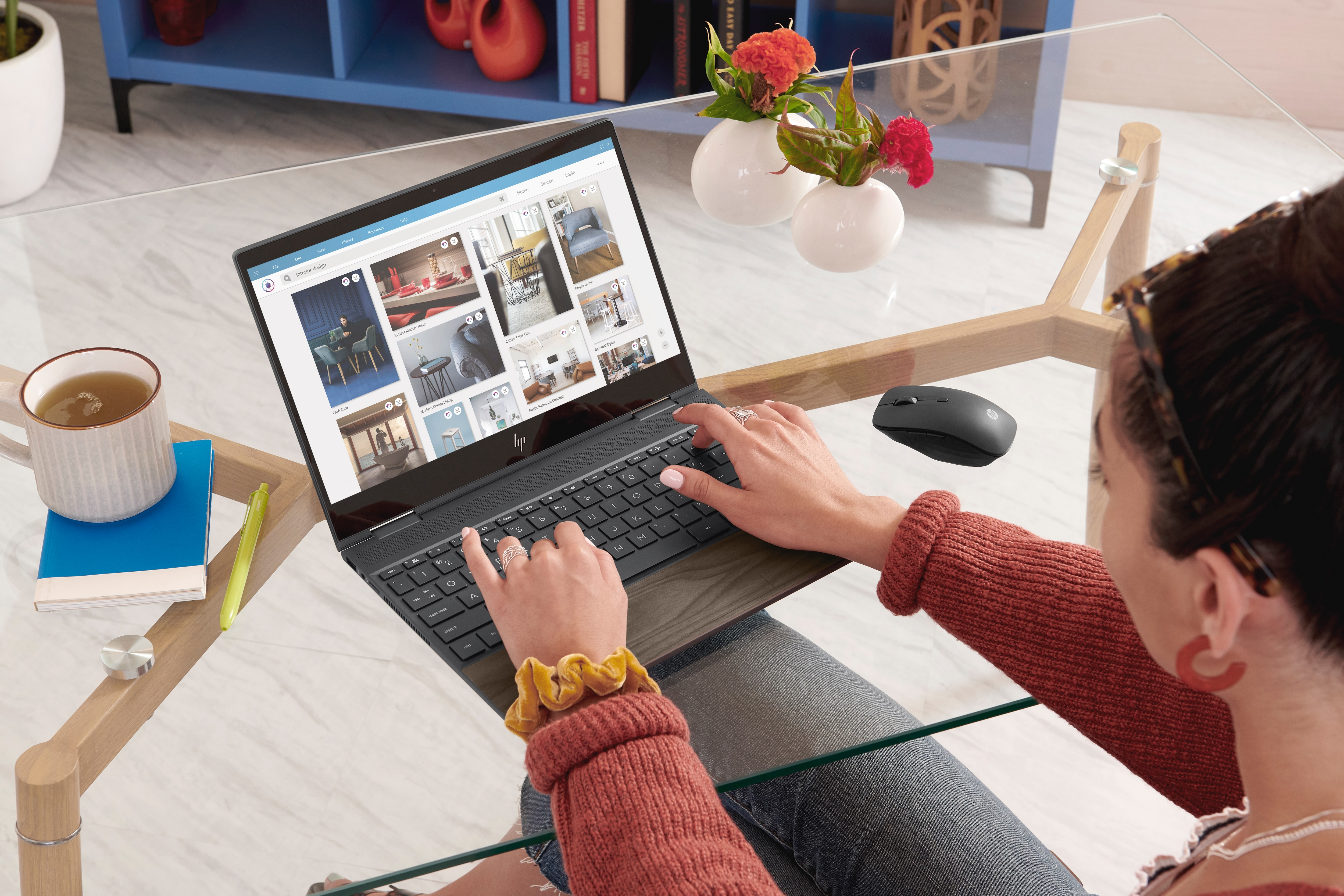 HP 6SP25AA Maus, Schwarz