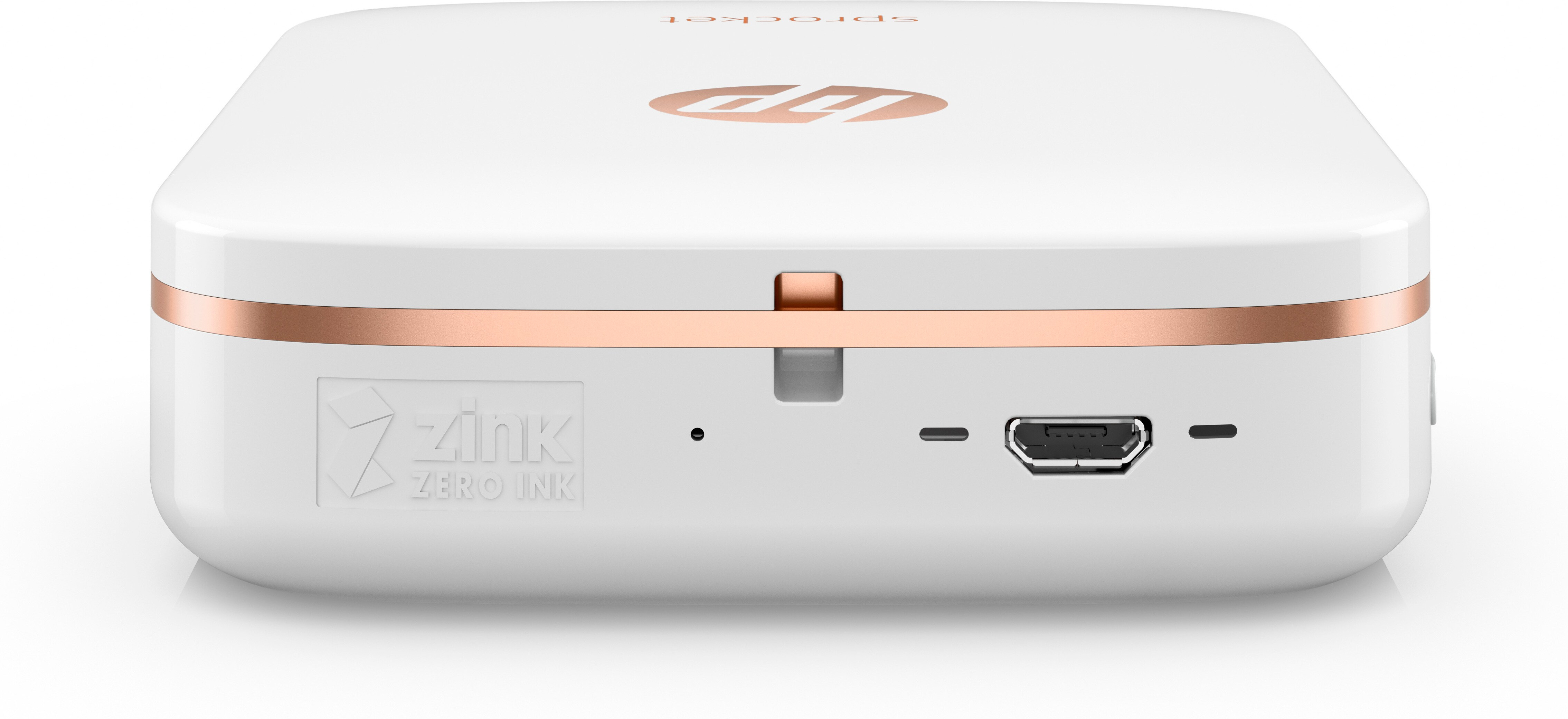 Impresora - HP Sprocket, con tecnología Bluetooth, Impresión sin tinta, Blanca