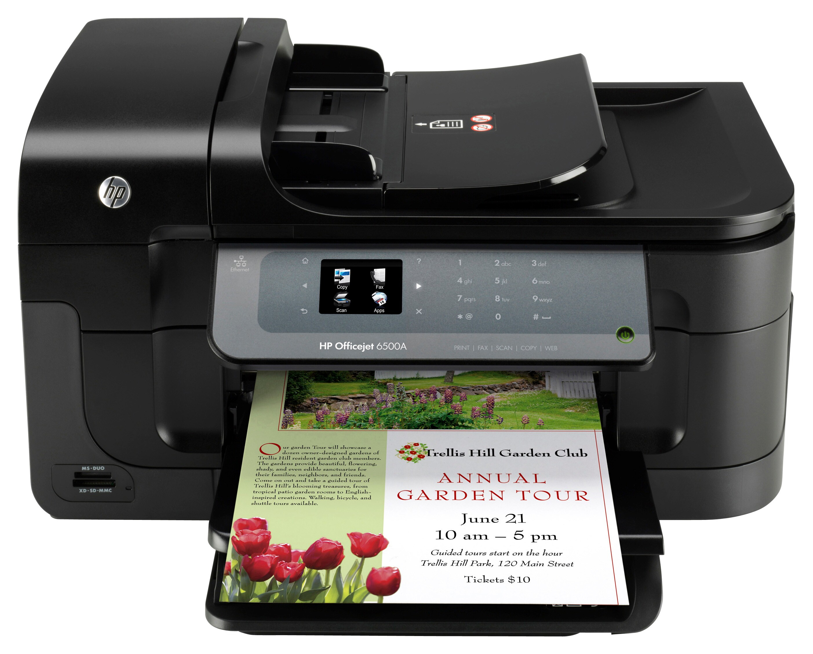 Impresora - HP, CN 555 A-OJ 6500 AE-AIO
