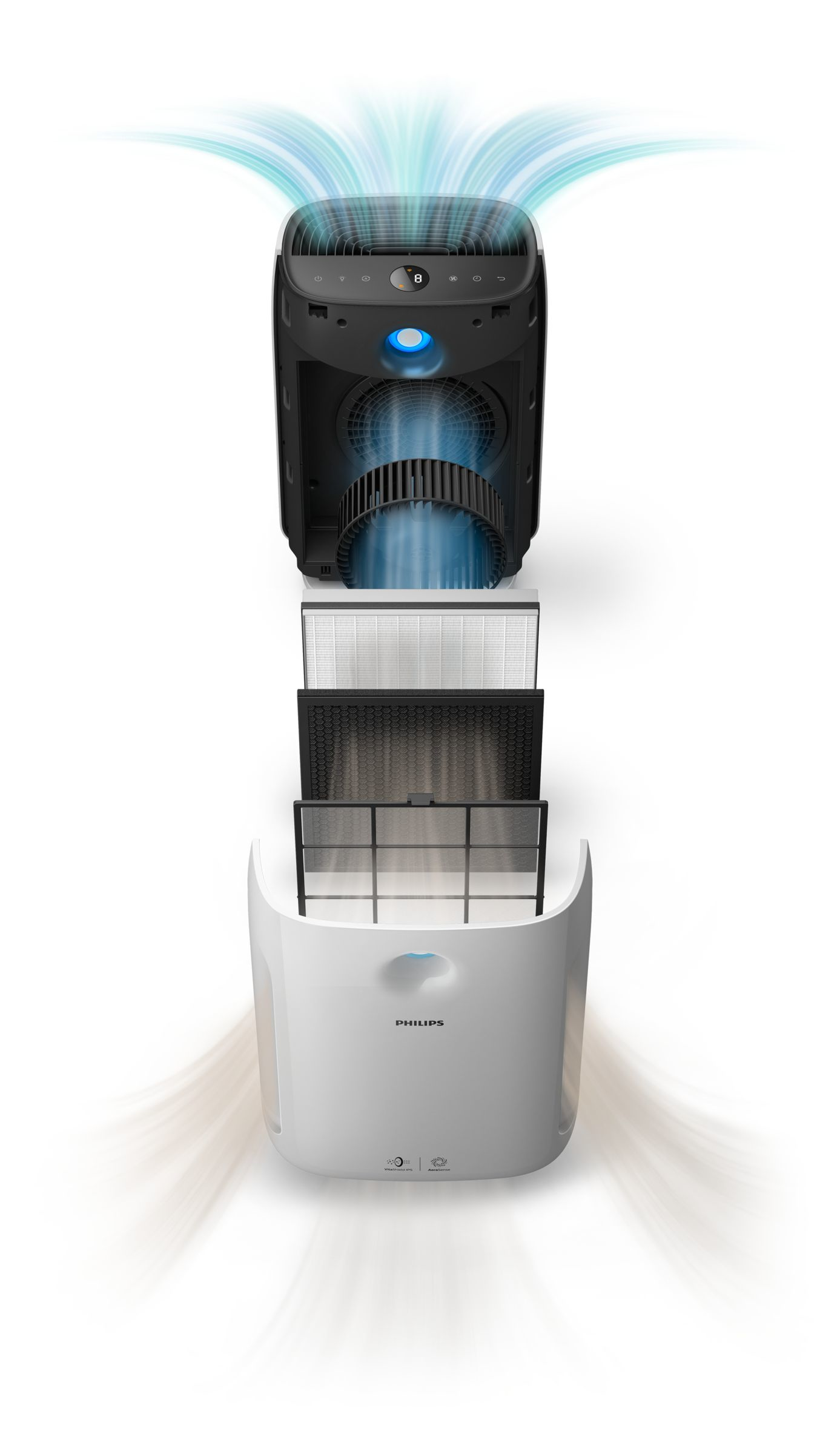 PHILIPS Luchtreiniger Series 2000I (AC2889/10)