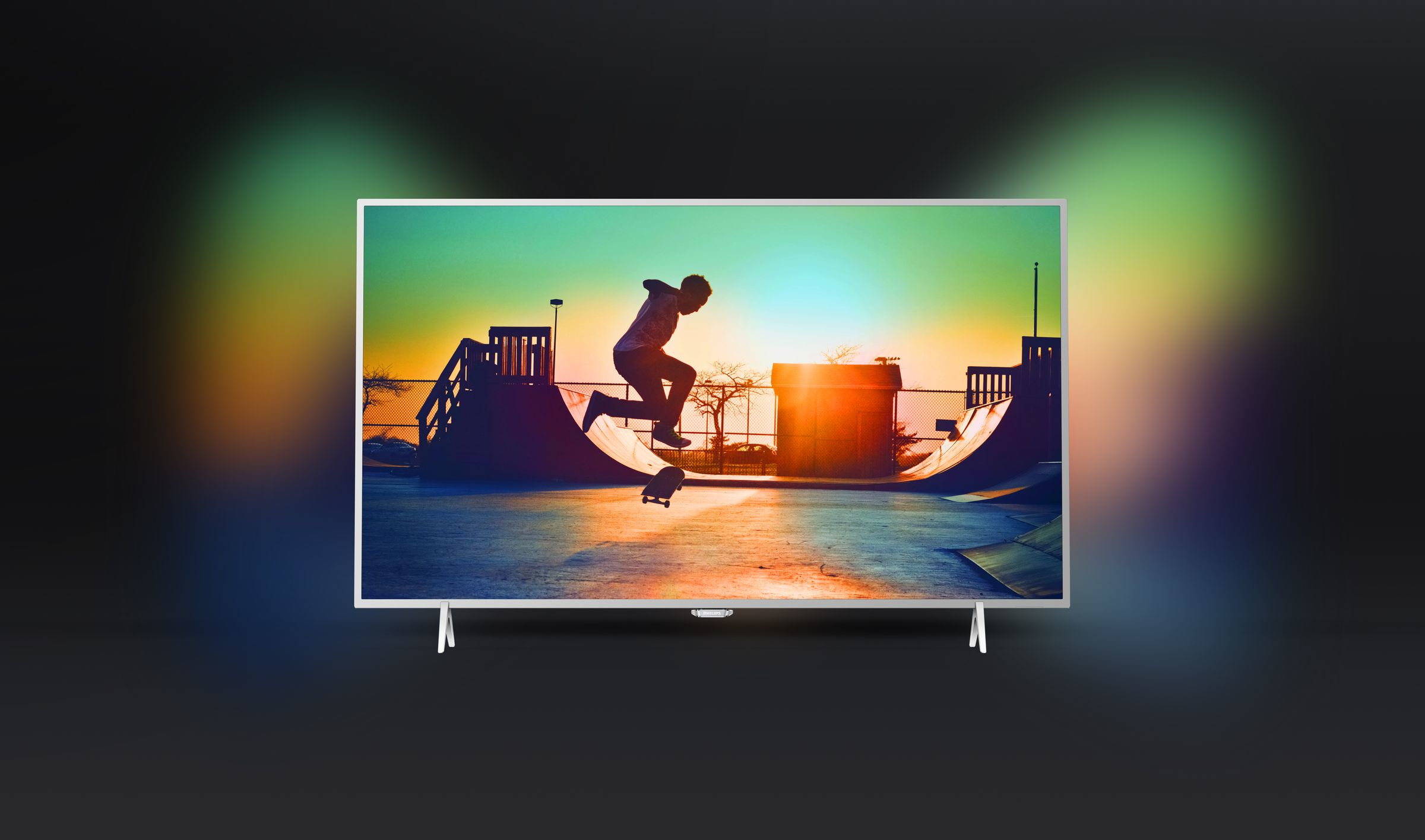 TV LED 32" - Philips 32PFS6402/12, Full HD, Android TV, Ambilight