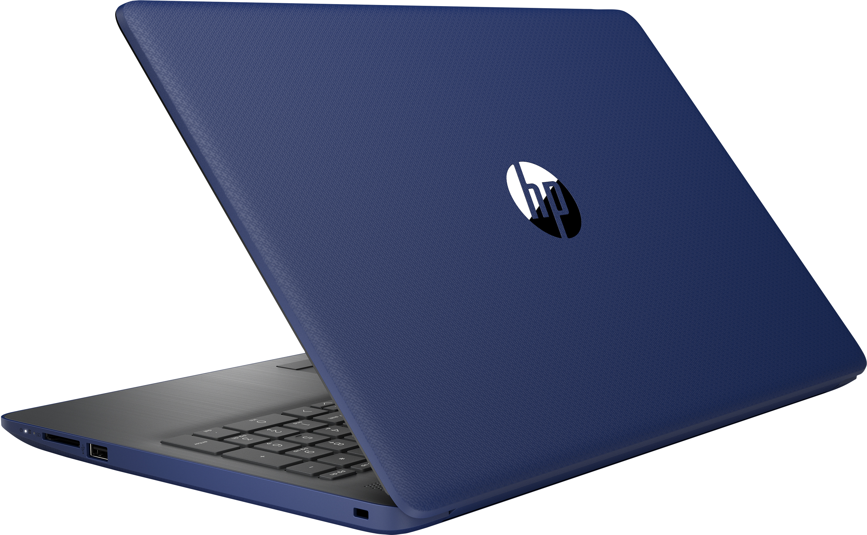 Portátil - HP 15-db1005ns, 15.6" HD, AMD Ryzen™ 5 3500U, 8 GB RAM, 256 GB, W10, Azul y plata