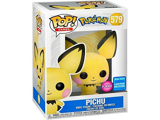 FUNKO POP! Games: Pokémon - Pichu (Limited Edition) - Sammelfigur (Gelb/Schwarz/Pink)