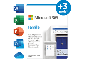 Microsoft 365 Famille FR 12 mois
