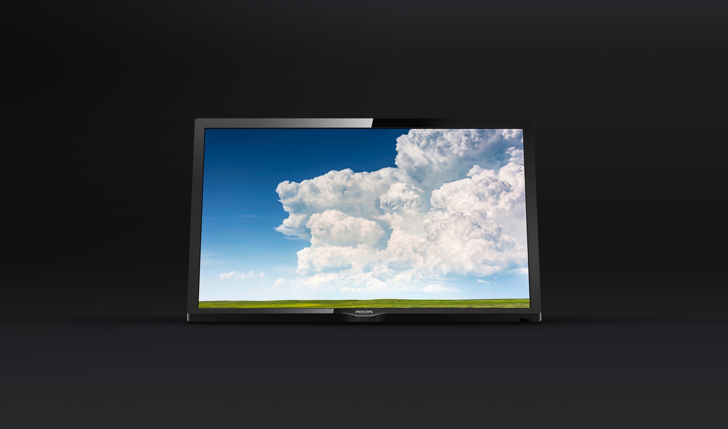 TV LED 24" - Philips 24PHS4304, HD Ready, Sintonizador Satélite, Pixel Plus HD, TDT 2, HDMI, Negro
