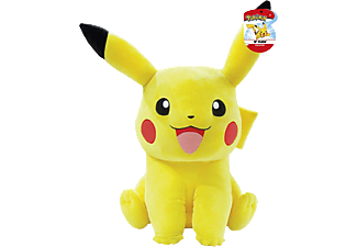 BOTI Pokémon : Pikachu (45 cm) - Figurine en peluche (Jaune/Noir/Rouge)