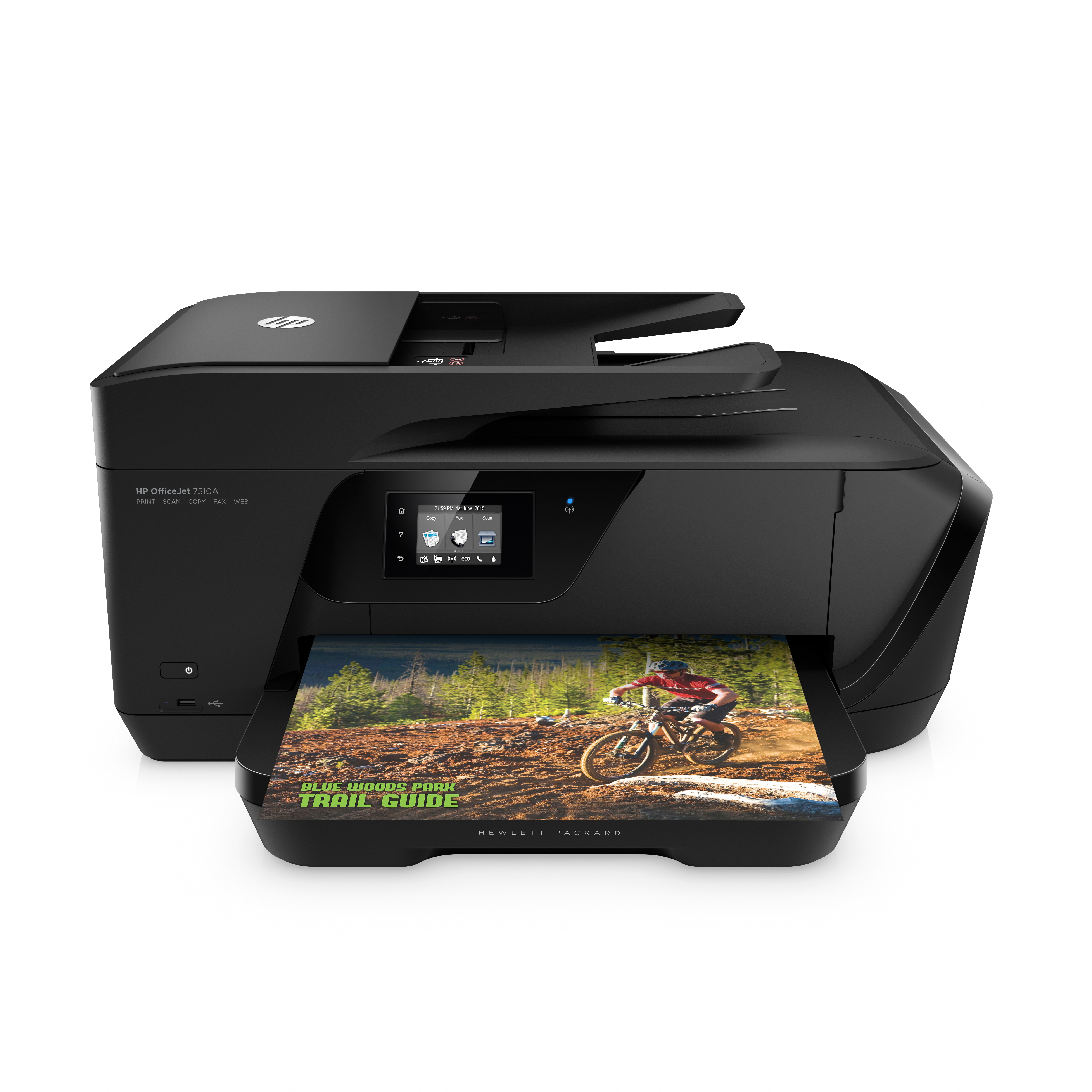Impresora multifunción - HP Officejet 7510 Imprime, copia, escanea, fax