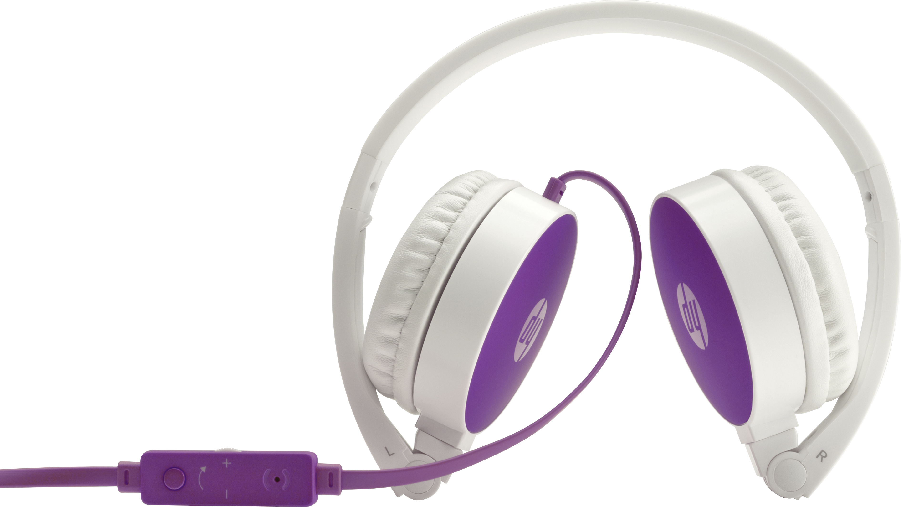 HP H2800 Purple Headset Binaurale Diadema Púrpura auricular con micrófono