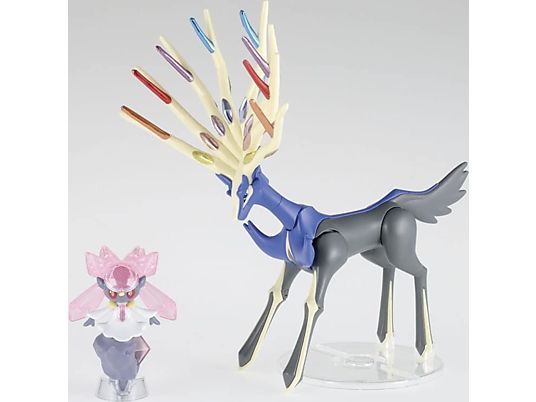 BANDAI NAMCO Pokémon : Xerneas + Diancie (20 cm) - Ensemble de modèles (Multicolore)