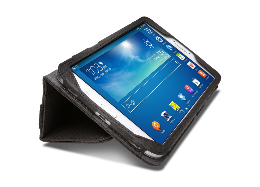 Funda para Galaxy Tab 3 de 8 pulgadas - Kensington Portafolio, soporte, color negro