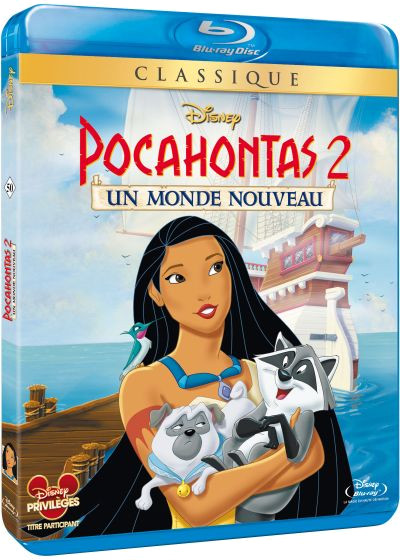 Pocahontas II: Un Monde Nouveau - Blu-ray