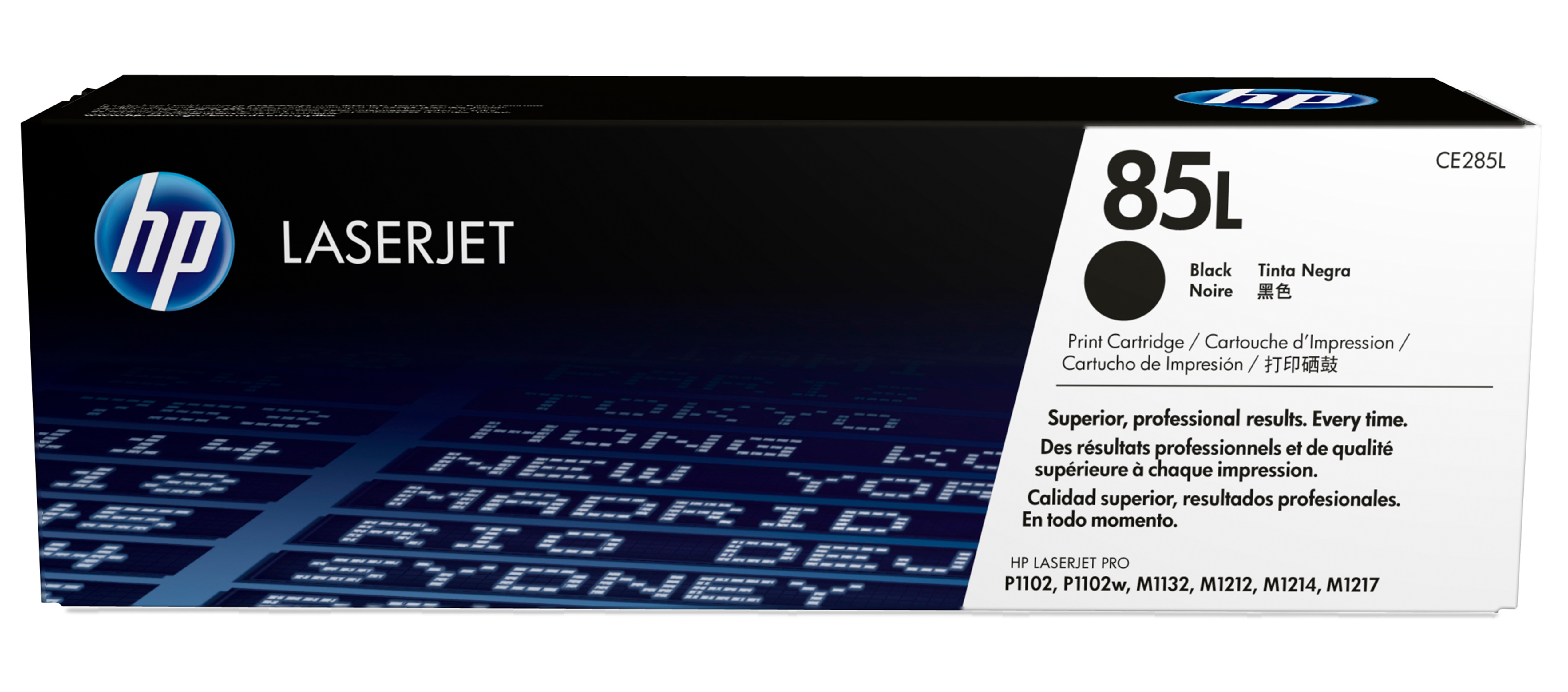 Cartucho de tóner- HP 85L, CE285L, láser, negro, 700 páginas