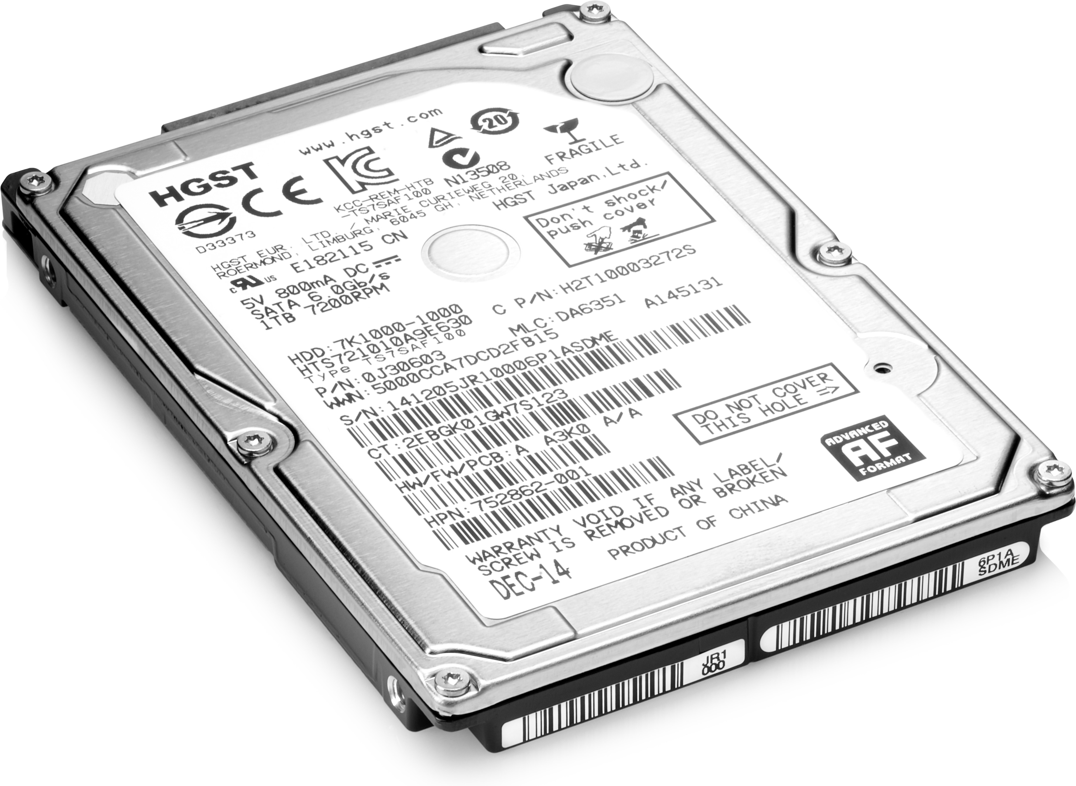 Disco Duro Interno - HP, L3M56AA/1TB/7200RPM