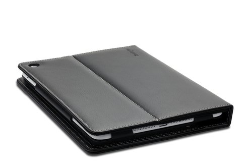 Funda con teclado para iPad Air - Kensington KeyFolio, Bluetooth, soporte ajustable, cuero color