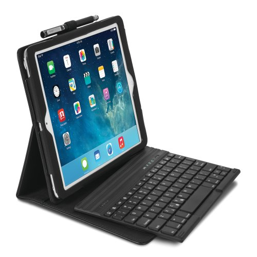 Funda con teclado para iPad Air - Kensington Keyfolio Pro, soporte, inalámbrico, Bluetooth, cuero