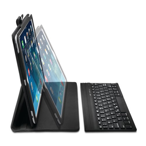 Funda con teclado para iPad Air - Kensington Keyfolio Pro, soporte, inalámbrico, Bluetooth, cuero