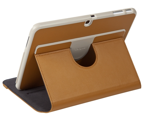 Funda para Tablet - Targus, VERSAVU SLIM2 SAMSUNG TAB10.1 BROWN