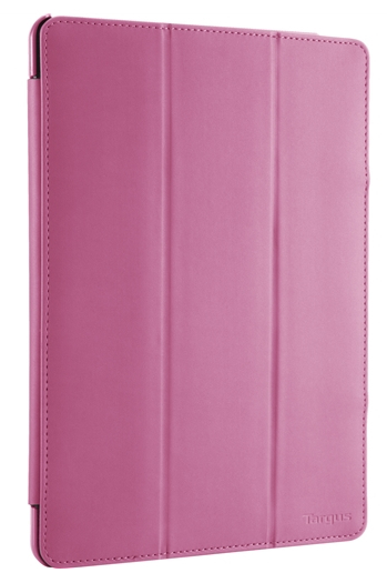 Funda para iPad Air - Targus Click Case, con función de soporte y en color rosa
